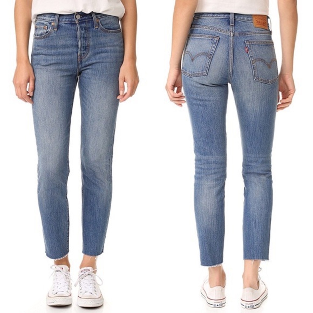 levi's white oak cone denim wedgie fit